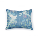 House of Veress Limited Edition Print Moody Blue Peacock Flight